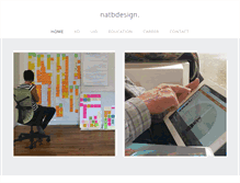 Tablet Screenshot of natbdesign.com